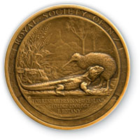 Hutton Medal (Back)