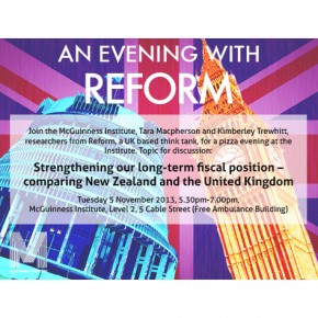 The UK think tank Reform is visiting the Institute – 5th November 2013
