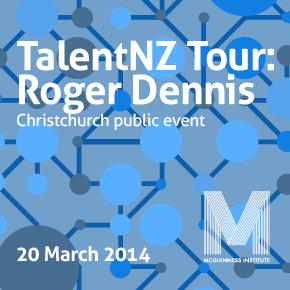 TalentNZ Tour: Roger Dennis speaks about Sensing Cities at the Christchurch public event