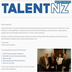 TalentNZ Newsletter Issue 9 Out Today!