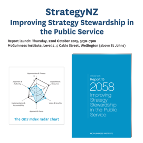 Join us this Thursday for the launch of Report 15: Improving Strategy Stewardship in the Public Service