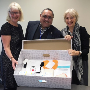 Sharing the baby box with the Wellington community