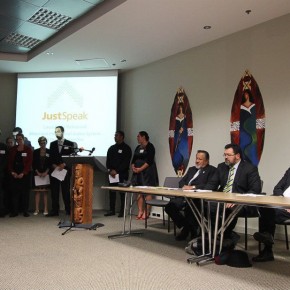 JustSpeak launches their position paper.