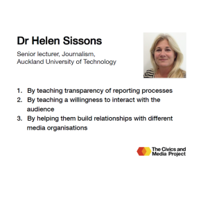 Dr Helen Sissons shares her views on Civics and Media in New Zealand (4/10)