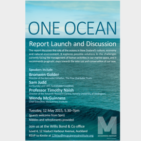 One Ocean Report – Auckland Discussion Evening and Launch