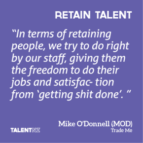 2013 TalentNZ Journal: Two years on – Mike O'Donnell