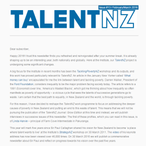 TalentNZ Newsletter Issue 13 Out Today!